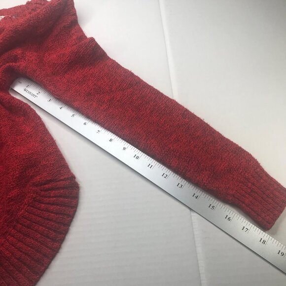 So Perfectly Soft Perfectly You Women's Medium Red Sweater Preowned - Picture 9 of 12